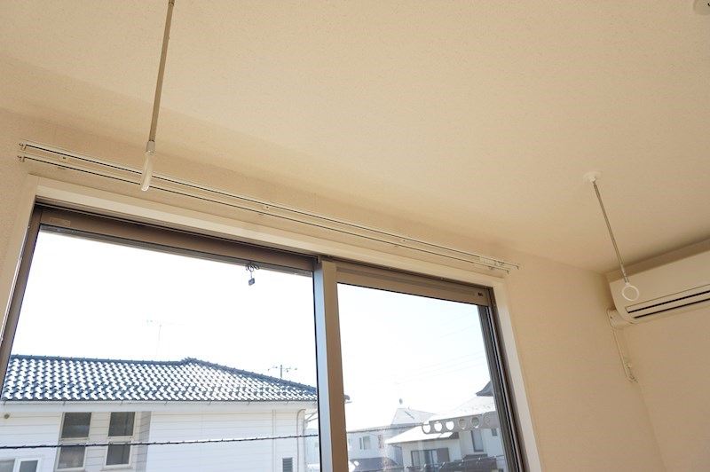 その他設備：室内物干し付き♪
