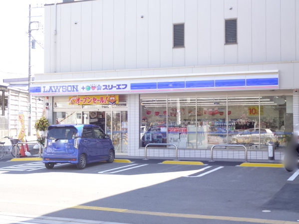 コンビ二：ﾛｰｿﾝ LTF逆井駅前店