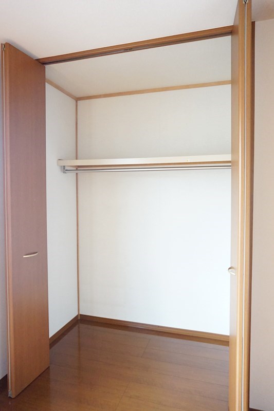 収納：たっぷり収納できるクローゼットあり