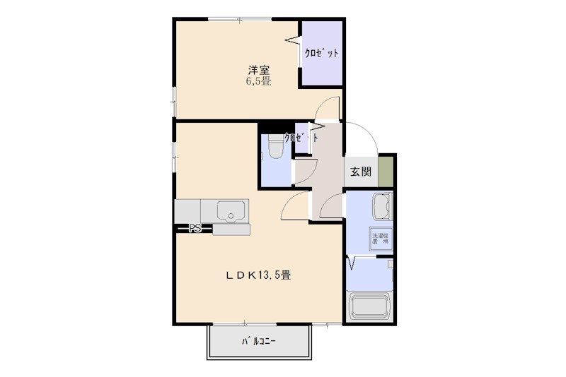 リヴェールA 間取り