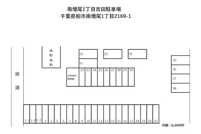 南増尾1丁目吉田駐車場 南増尾1丁目吉田駐車場