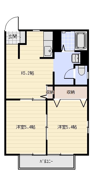 ソフィアヒルズB 間取り