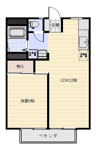 新柏ハウス 間取り