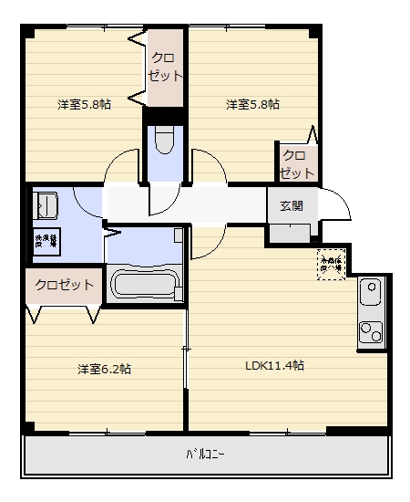 コンフォート新柏B コンフォート新柏B 302
