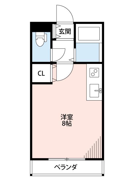 クレール南柏 間取り