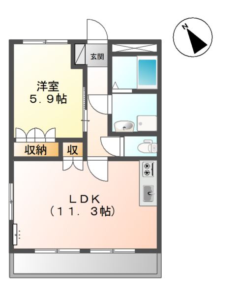 エクセルハイム 間取り