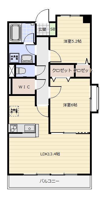 シャルマンフラットリヴァーⅡ 間取り