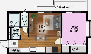 ライフステージ新柏 間取り