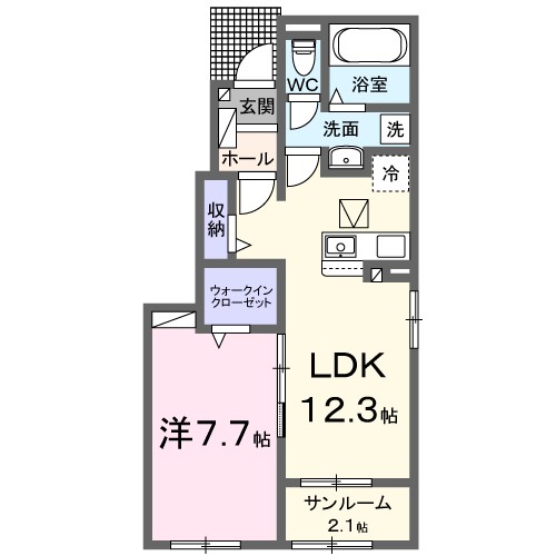 コンフォートA 間取り