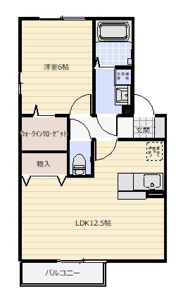 フォンティーヌ大津ケ丘 間取り