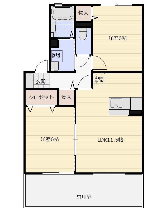 ヴィルヌープ 間取り