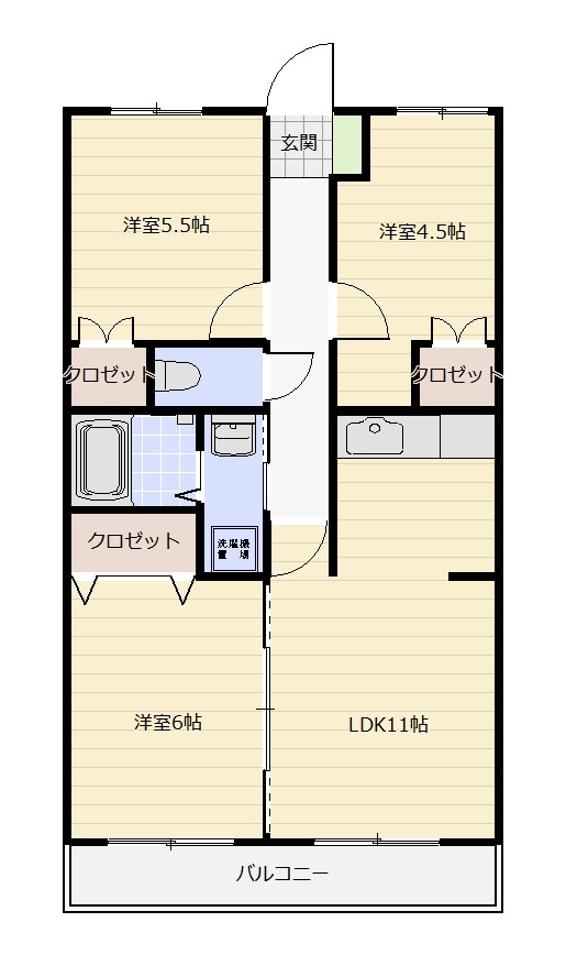 ファミール新柏 間取り