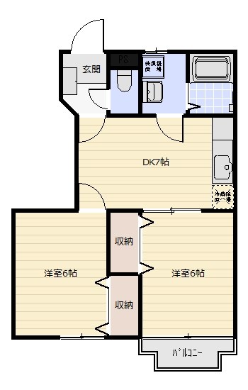 アルカディアⅠ 間取り