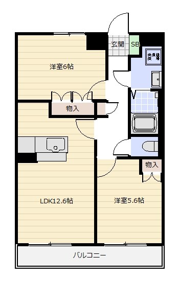 ラディッシュⅣ 間取り