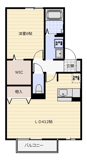 クレエB 間取り